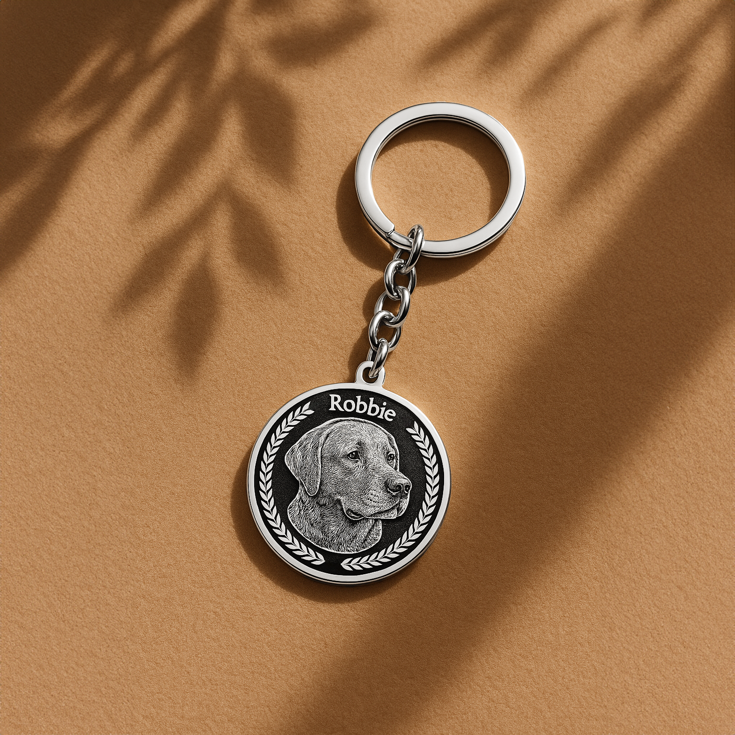 Medallion Keychain