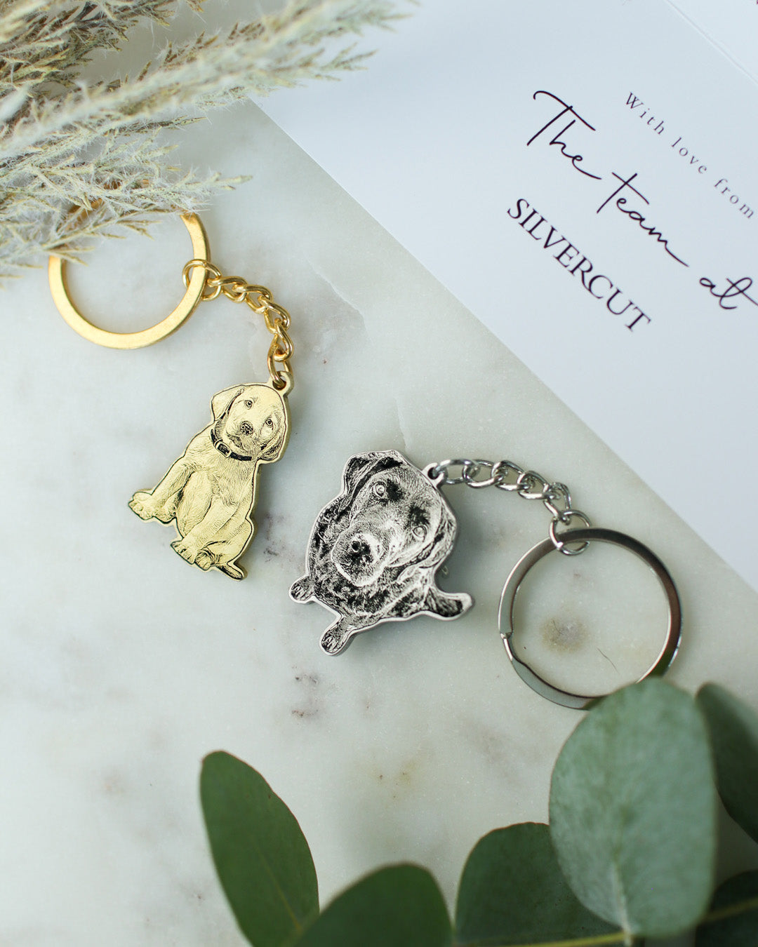 Silvercut Nyckelring
