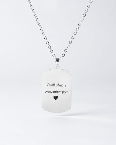 Dogtag Halsband 