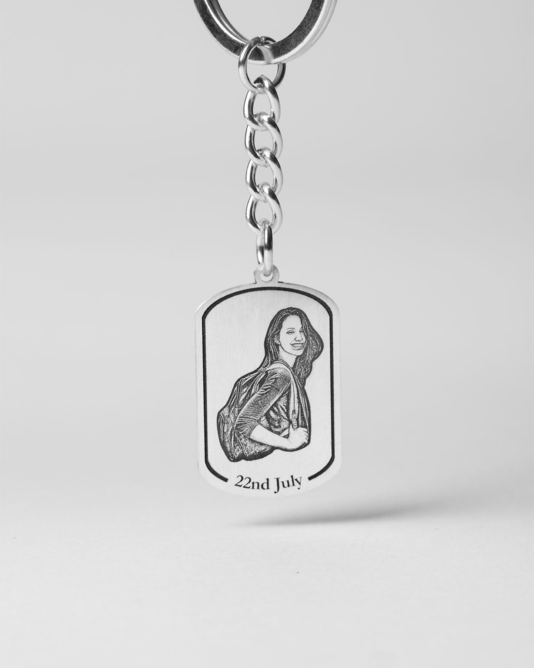 Dogtag Keychain