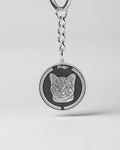 Medaljnyckelring