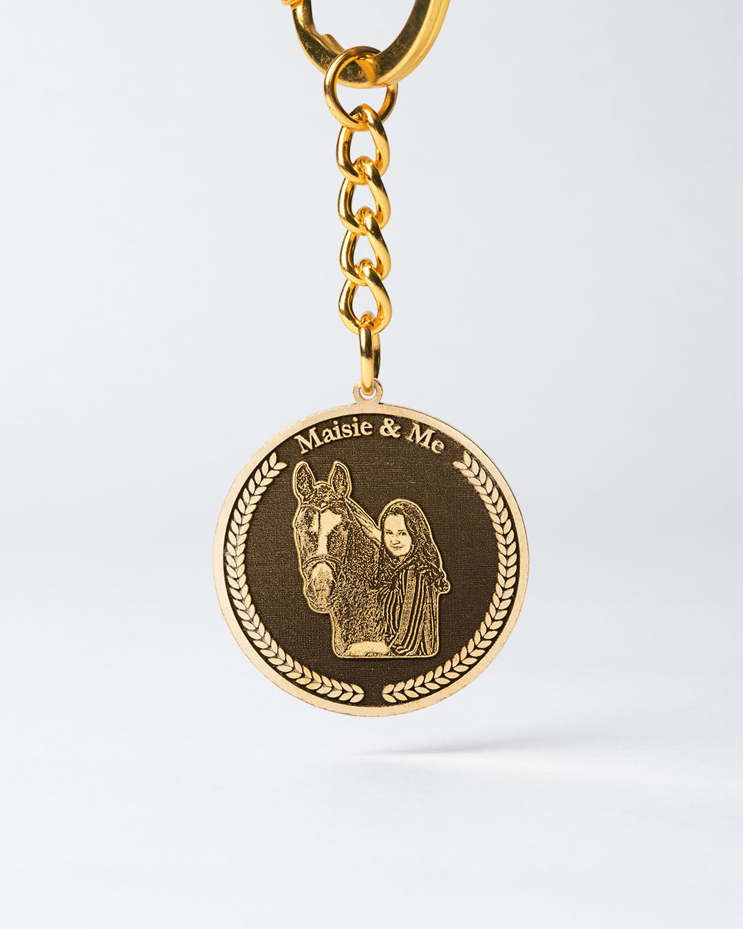Medaljnyckelring