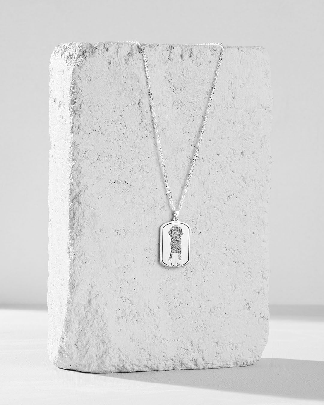 Dogtag Halsband 