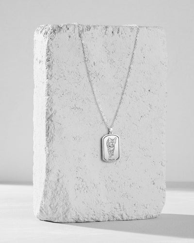 Dogtag Halsband 
