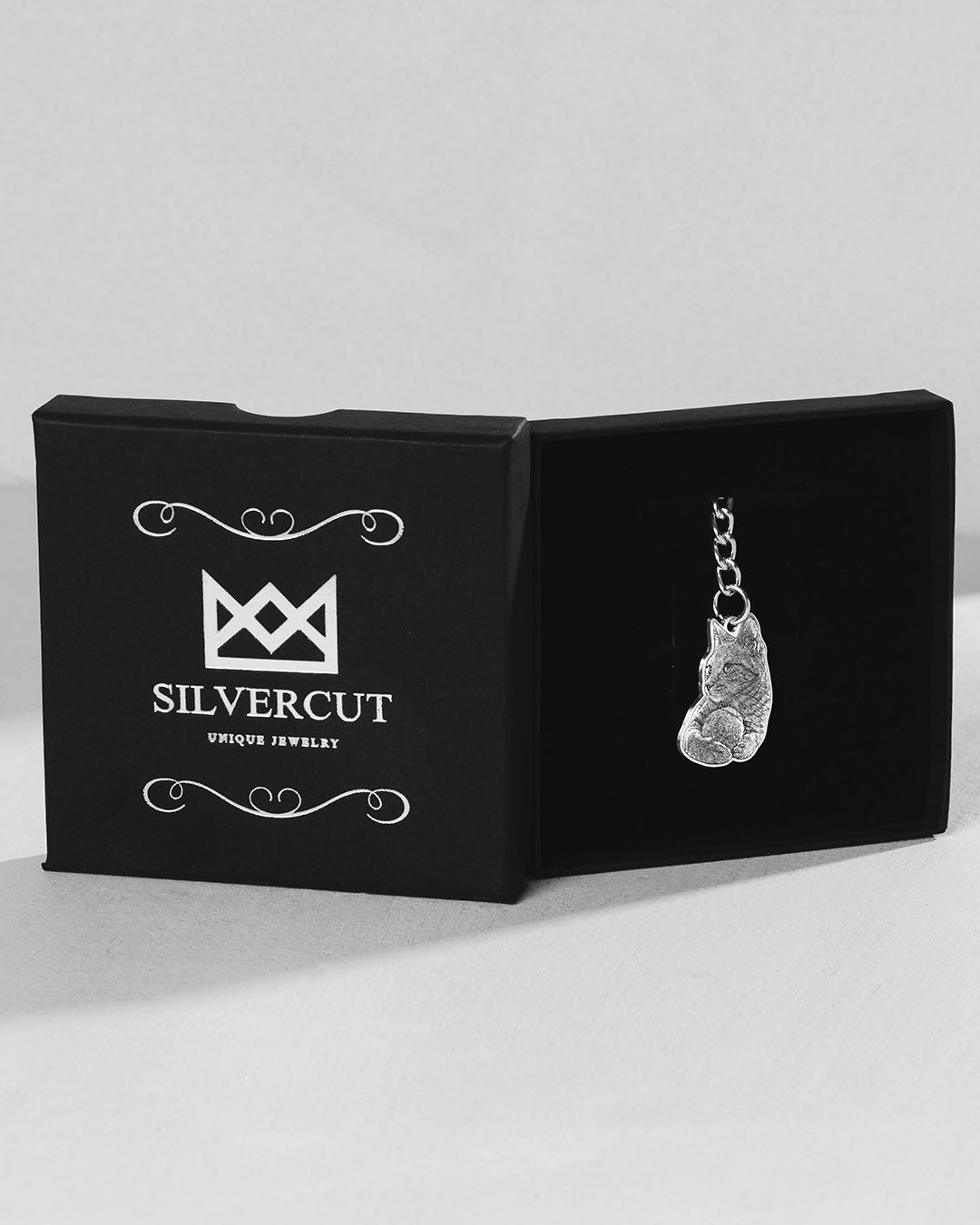 Silvercut Nyckelring