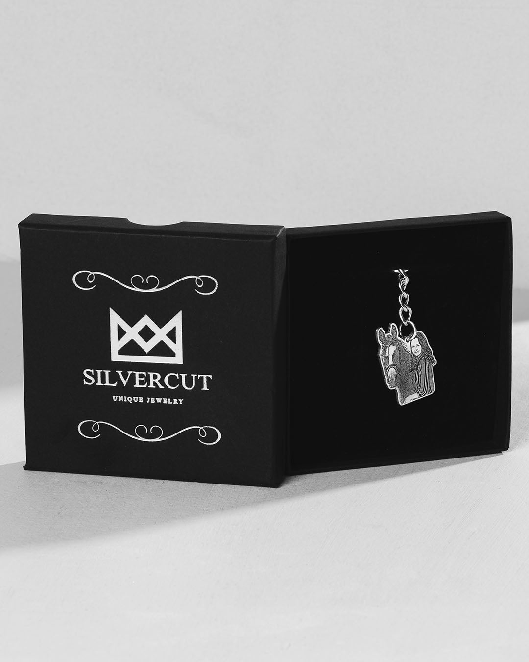 Silvercut Nyckelring