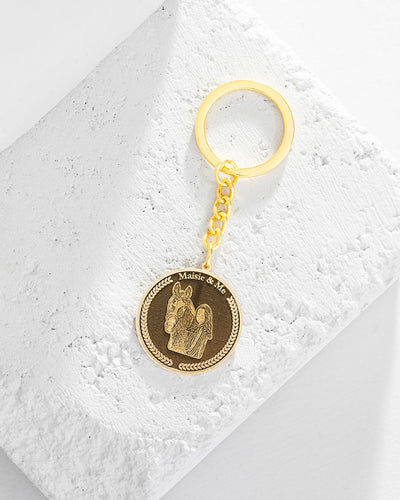 Medaljnyckelring