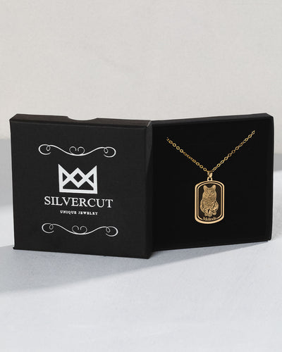 Dogtag Halsband 