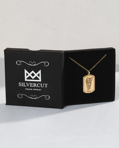 Dogtag Halsband 