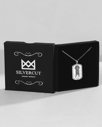 Dogtag Halsband 