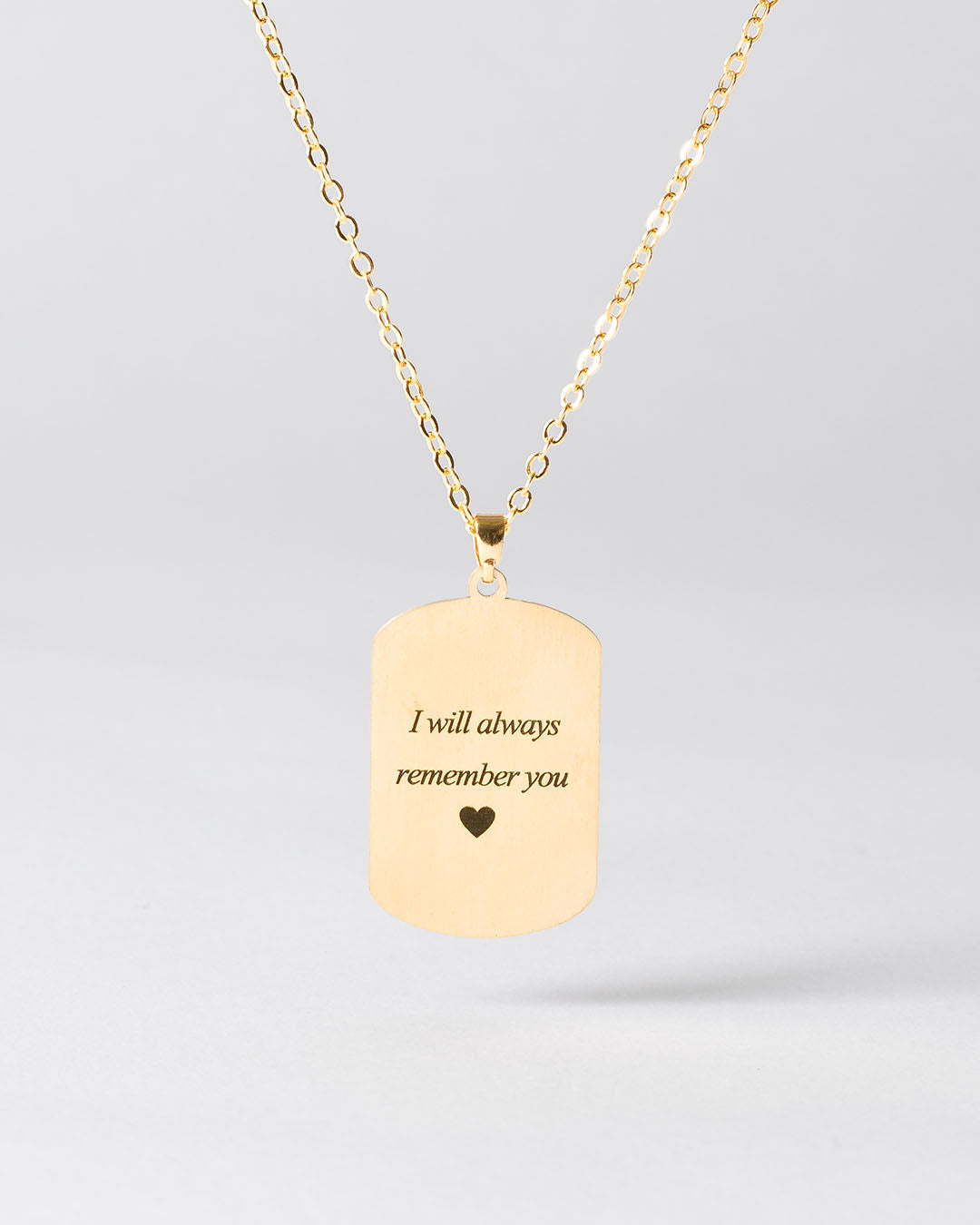 Dogtag Halsband 