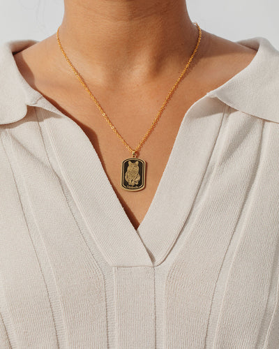 Dogtag Halsband 